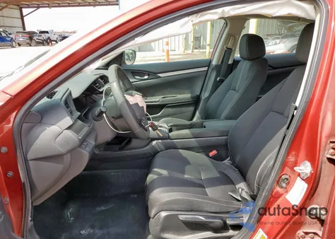 2021 Honda Civic Lx из США, поврежденный, VIN 2HGFC2F65MH537782